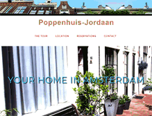 Tablet Screenshot of poppenhuis-jordaan.com